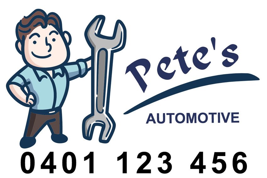 Mechanical Service Stickers