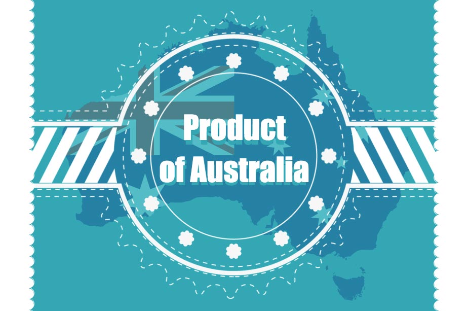 Product of Australia Rectangular Horizontal 1.5:1 Resin Domed Label