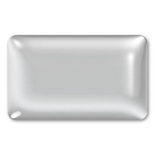 Rectangular Horizontal 2:1 Resin Domed Label