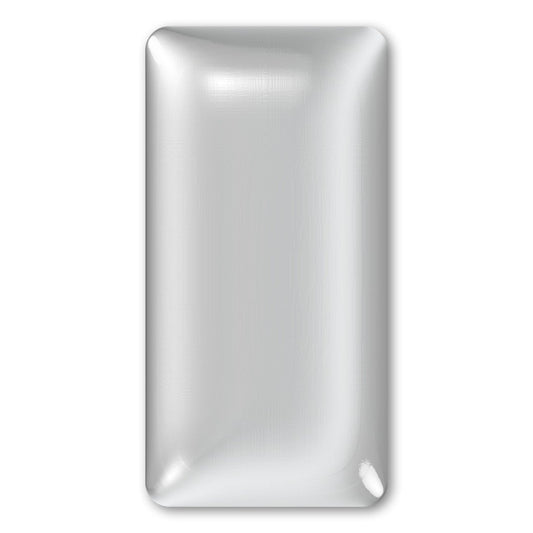 Rectangular Vertical 2.5:1 Resin Domed Label