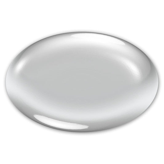 Oval Horizontal Resin Domed Label