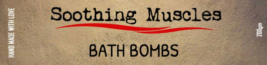 Soothing Muscles Bath Bomb Wrap
