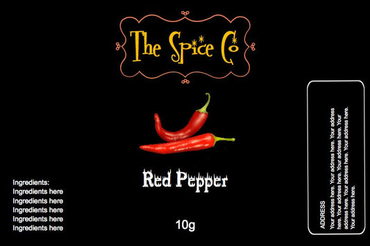 Spice Label