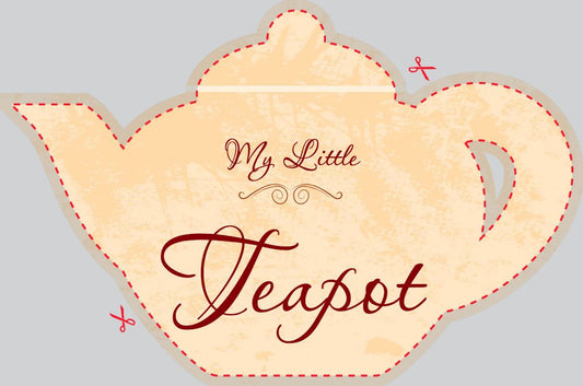 Teapot Shaped Label