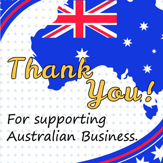 Thank You for supporting Australian business Label