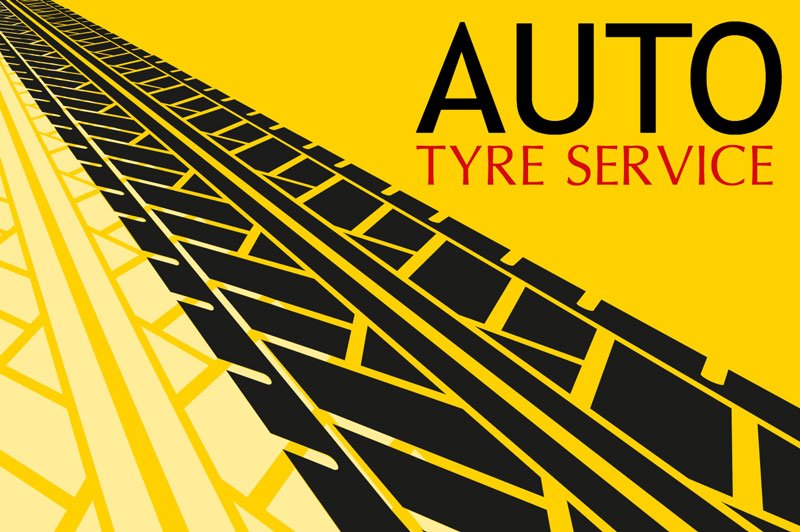 Tyre Service Sticker