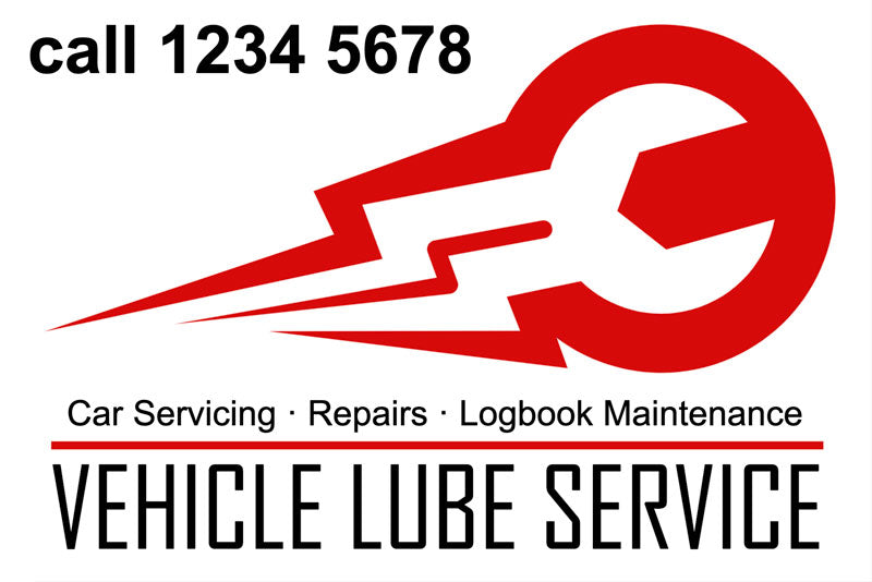 Vehicle Lube Stickers