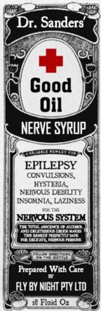 Vintage 1900s Medicine or Tonic Bottle label