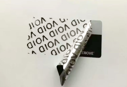Tamper Evident Void Asset Security Warranty Stickers 30x15mm
