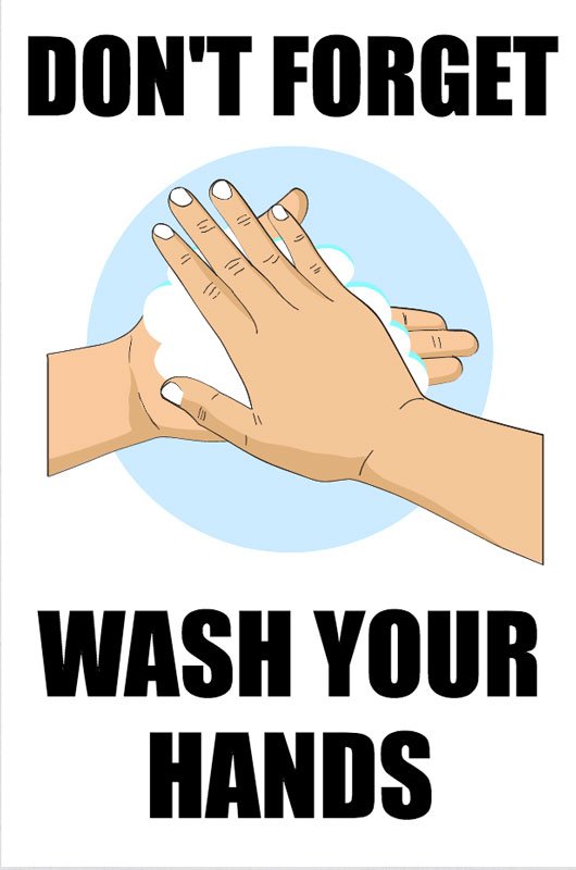 Wash Your Hands Sign