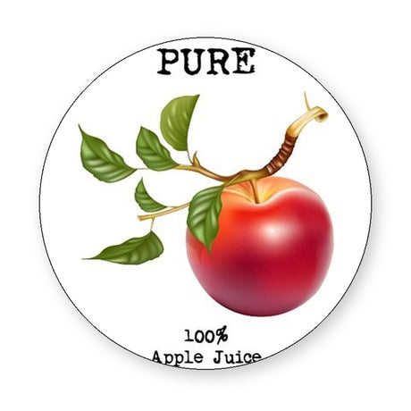 Apple Juice Circle Wine Label product image