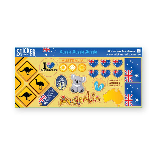 Australia free sticker sheet product image