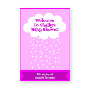 Baby Shower Wine Label product image