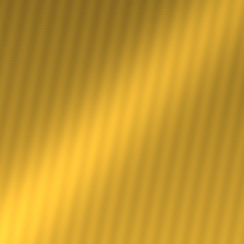 Metallic gold material example