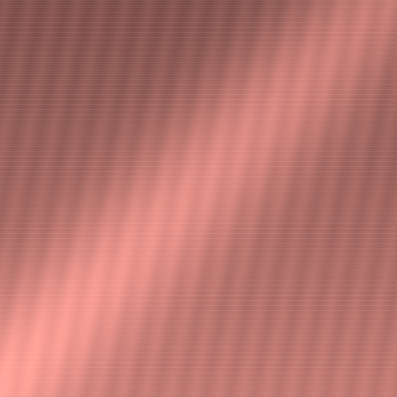 Metallic rose gold material example