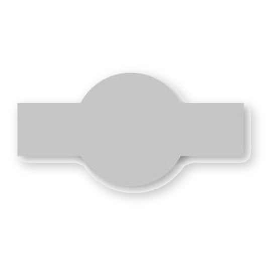 Bar and Ball shaped Label product image