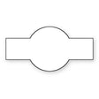 Bar and Ball shaped Label Metallics and White Ink product image