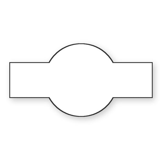 Bar and Ball shaped Label Metallics and White Ink product image