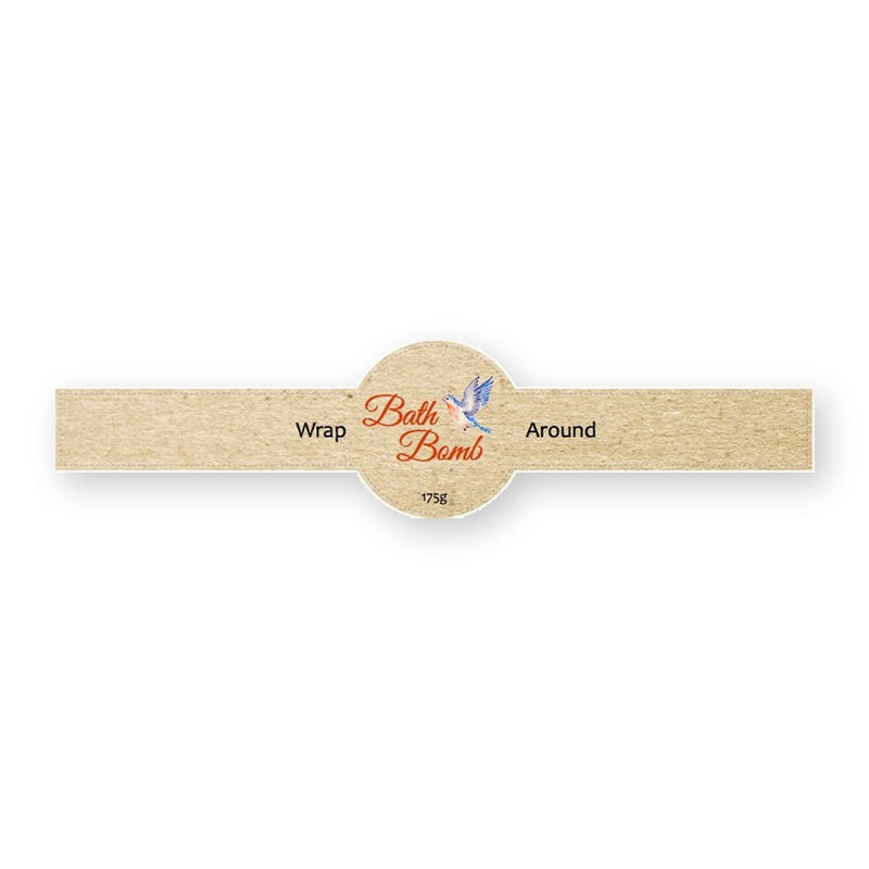 Bath Bomb Label – product label