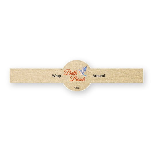 Bath Bomb Label – product label