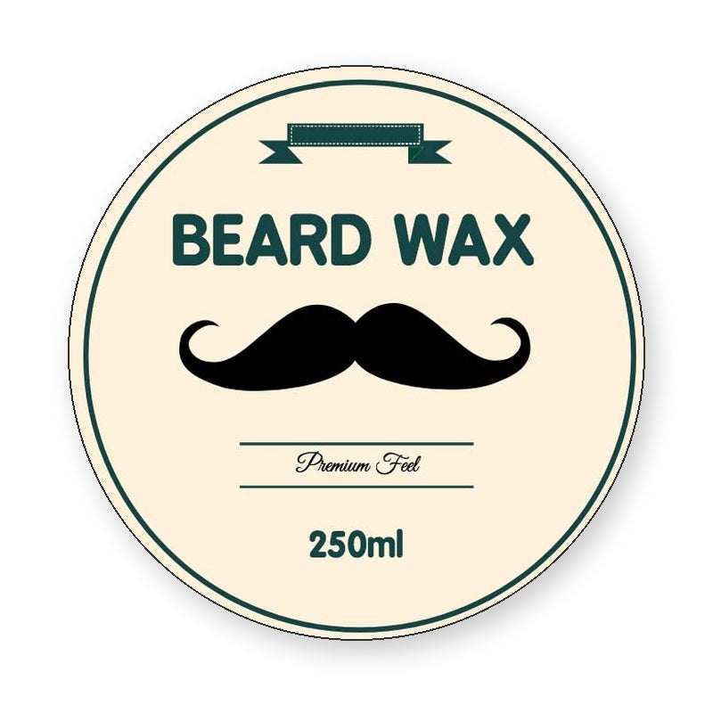 Beard Wax Label – product label