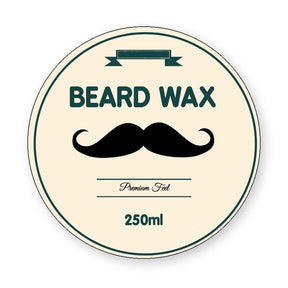 Beard Wax Label – product label