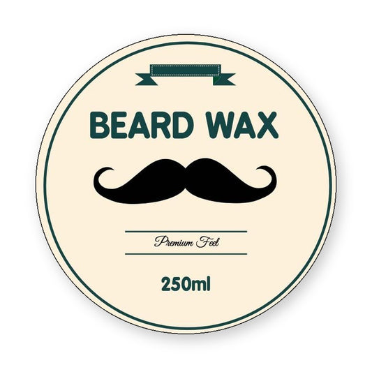 Beard Wax Label – product label