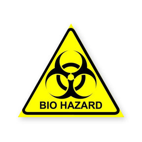 Biohazard Warning Sign Sticker product image