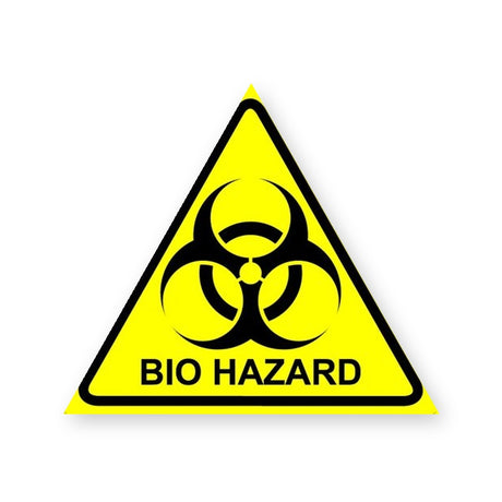 Biohazard Warning Sign Sticker product image