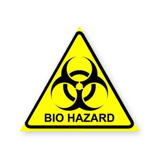 Biohazard Warning Sign Sticker product image