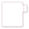 Blank Lip Balm Template Horizontal Label product image
