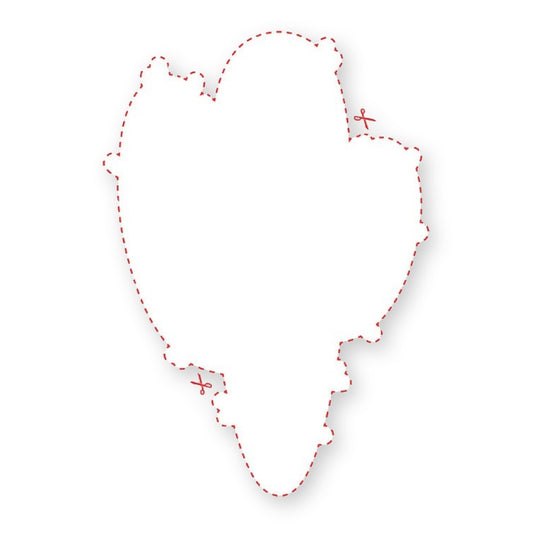 Blank Cactus Shaped Label product image