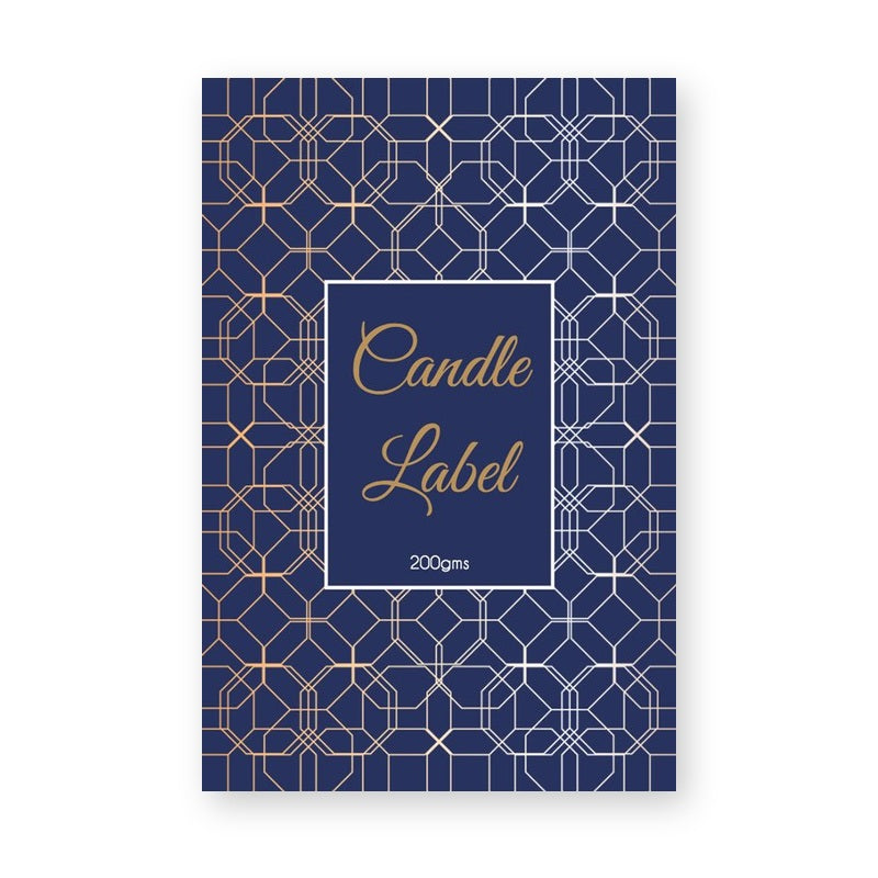 Candle Sticker – product label