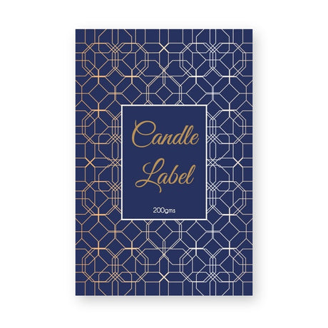 Candle Sticker – product label