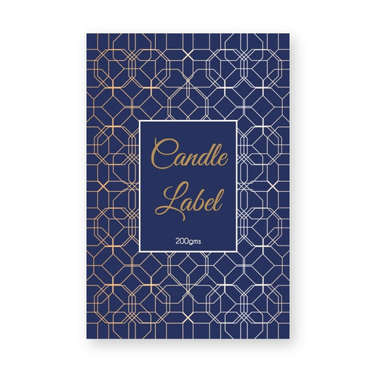 Candle Sticker – product label