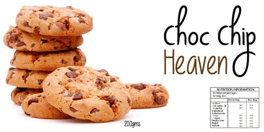Choc Chip Cookie Heaven Label