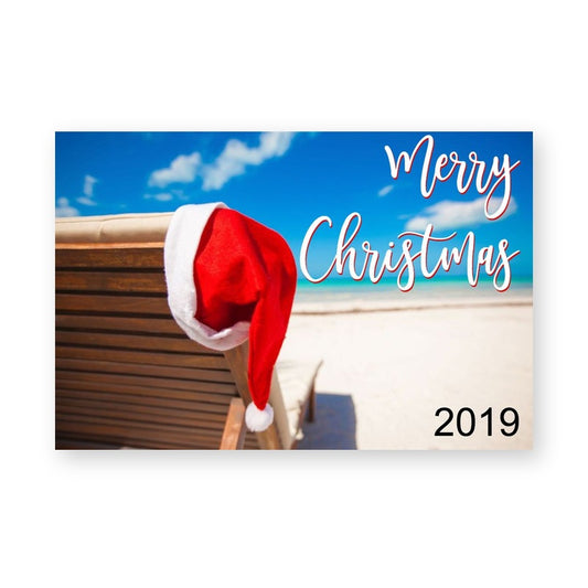 Christmas Beach Label product image