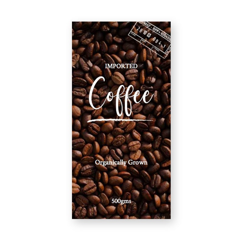 Coffee Label – product label
