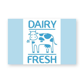 Dairy Label – product label