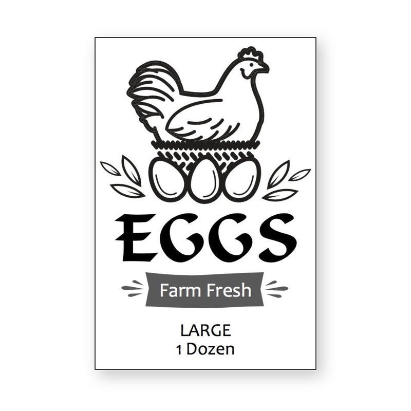 Egg Labels – product label