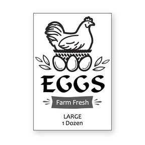 Egg Labels – product label