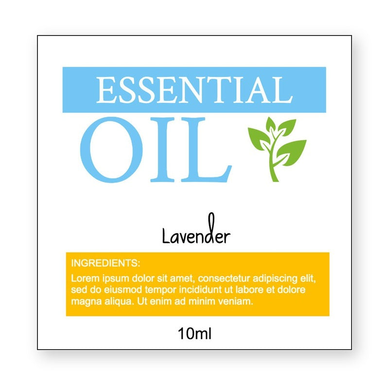 Essential Oil Label – product label
