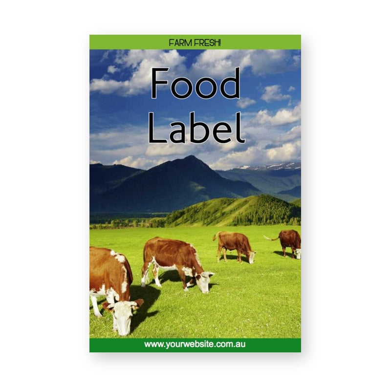 Food Label – product label