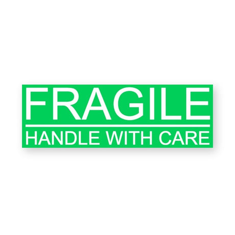 Fragile Handle With Care Warning Sign Sticker