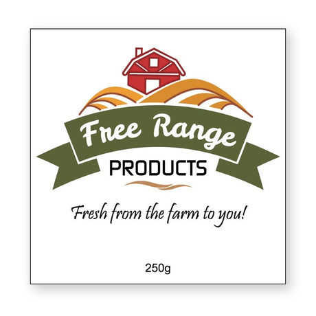 Free Range Label