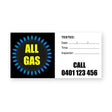 Gas Appliance Service sticker