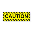General Caution Warning Sign Sticker