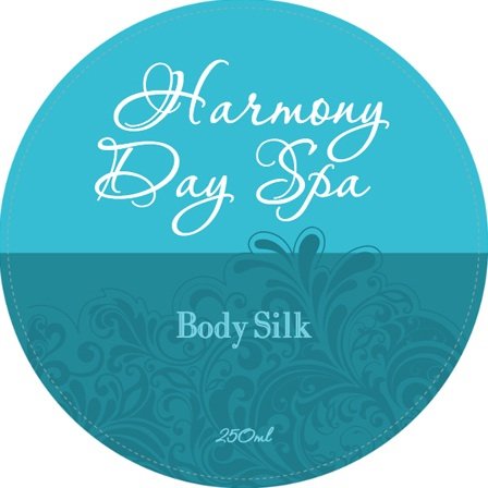 Harmony Day Spa Round Label