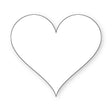 Heart Shaped Sticker