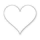 Heart Shaped Sticker